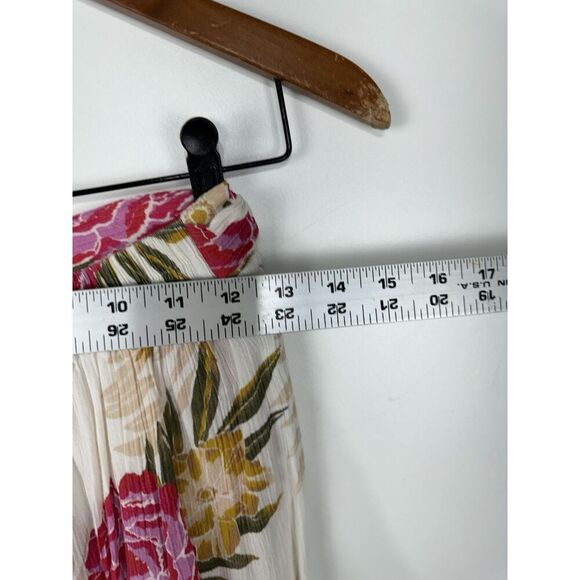 Billabong Small Capri Skies Pant Floral Beach flyaway Cover up tropical print - Picture 7 of 9